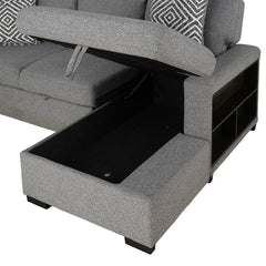 Chatham Sectional Pullout Sofa Bed (Right Chaise)