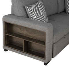 Chatham Sectional Pullout Sofa Bed (Right Chaise)