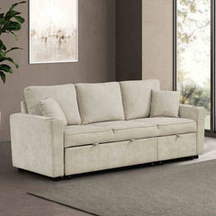 Kendal Sleeper Pull-Out Sofa Bed Sectional Couch