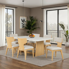 Caerwys 7 Pc Dining Table Set