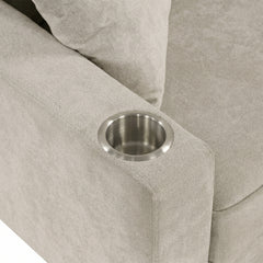 Kendal Sleeper Pull-Out Sofa Bed Sectional Couch
