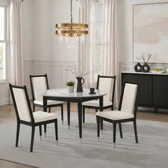 Maidstone 5 Pc Round Dining Table Set