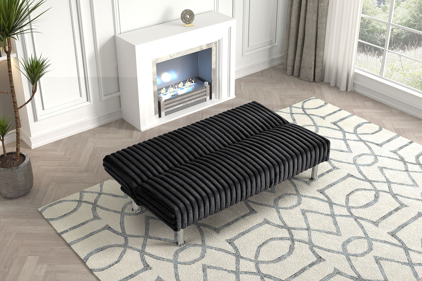 Hinwil Futon Sofa Bed