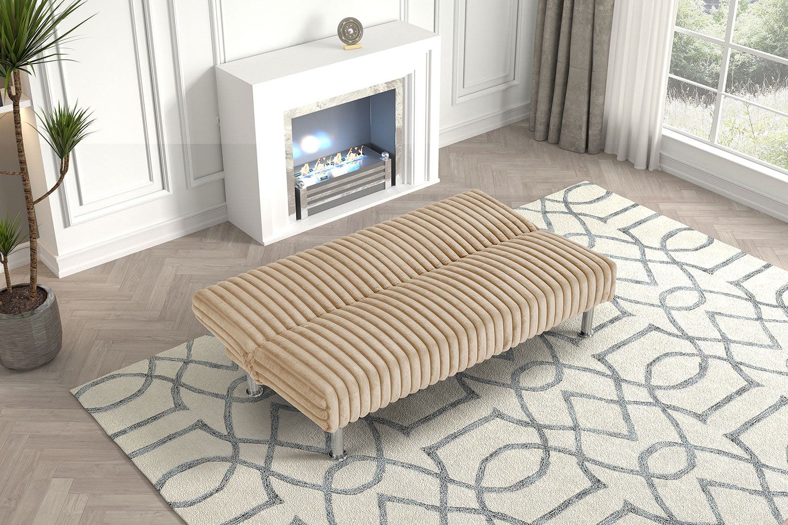 Hinwil Futon Sofa Bed