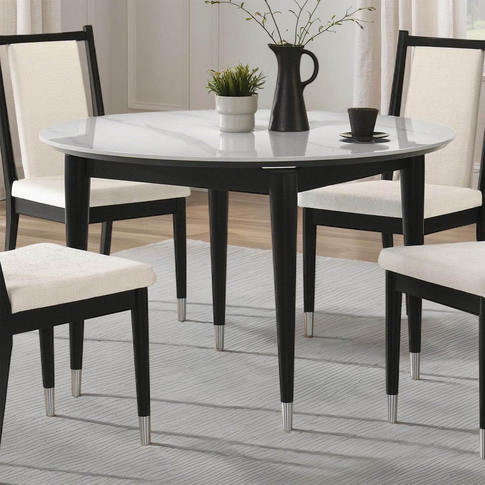 Maidstone 5 Pc Round Dining Table Set