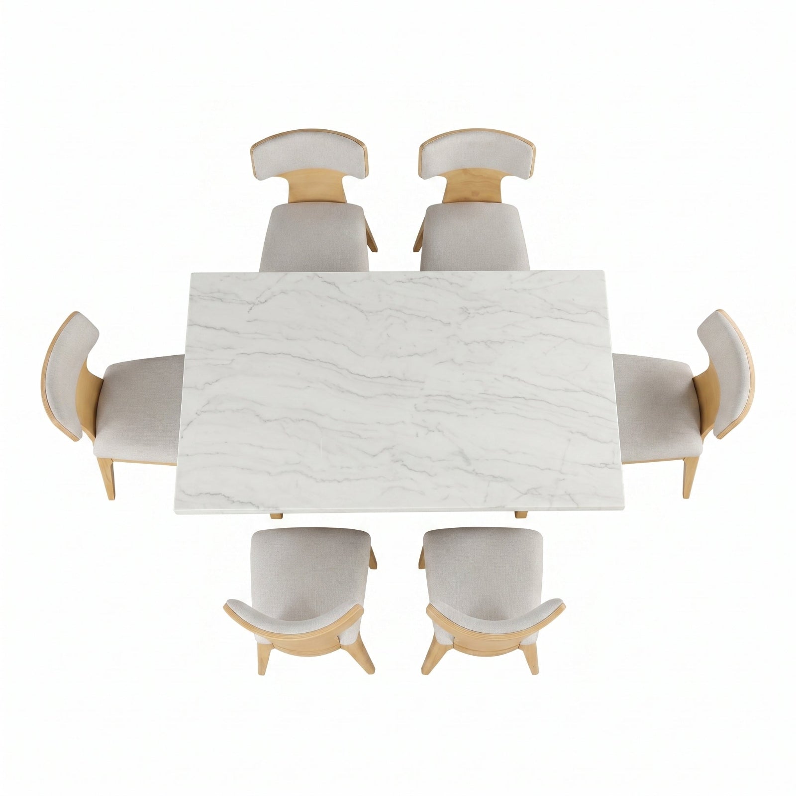 Caerwys 7 Pc Dining Table Set