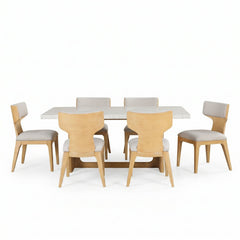 Caerwys 7 Pc Dining Table Set