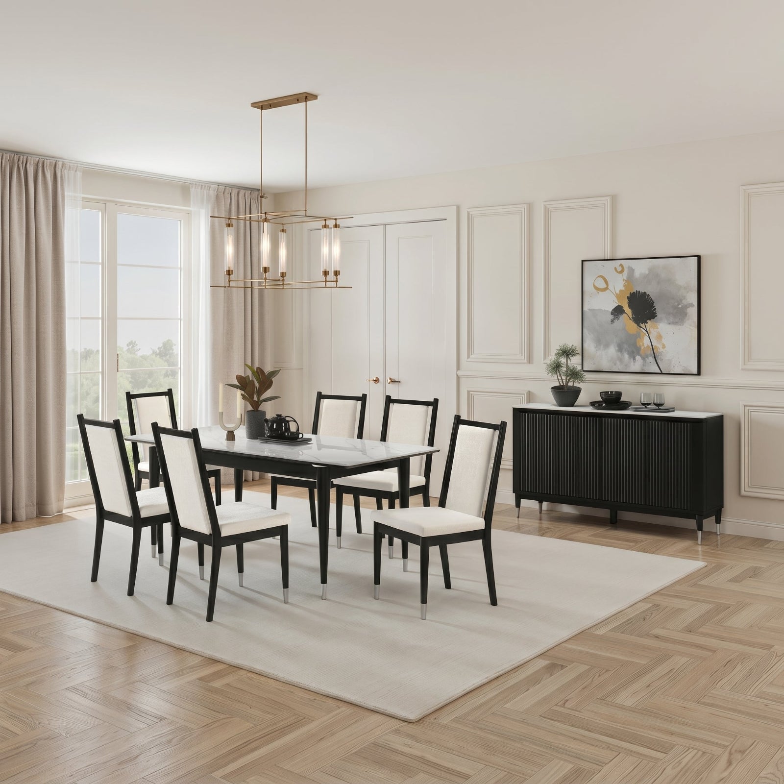 Maidstone 7 Pc Dining Table Set