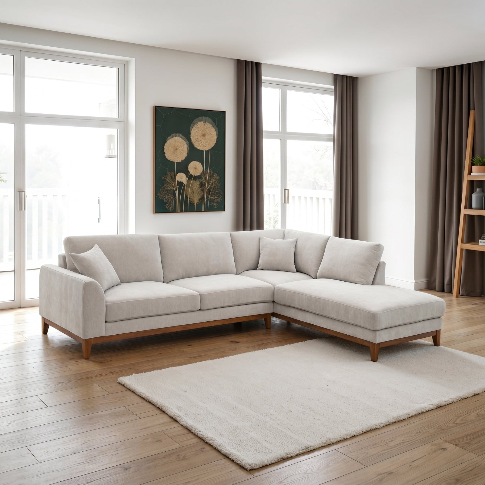 Watton Sectional, Right Chaise